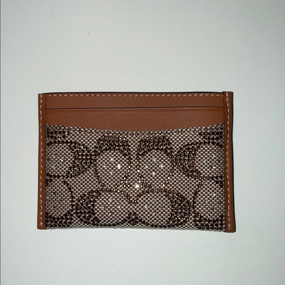 Coach Crystal Card Holder - Picture 3 of 3
